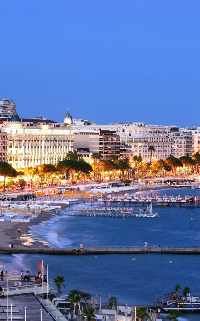 La Croisette et ses palaces mytiques
