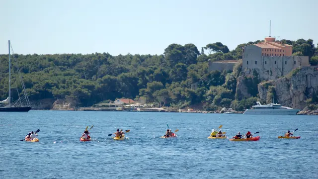 Kayak îles De Lérins