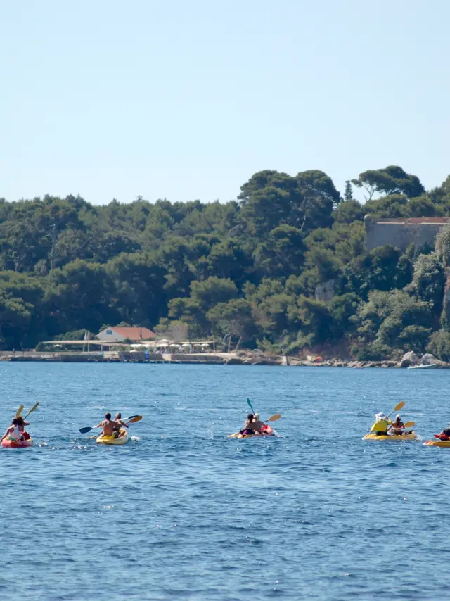 Kayak îles De Lérins