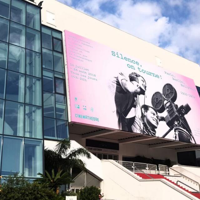 Affiche Musée Éphémère Cinéma Sur Le Palais@palaisdesfestivals