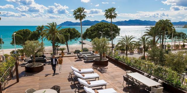 Dove dormire a Cannes Alloggio Hotel Martinez©hotel Martinez
