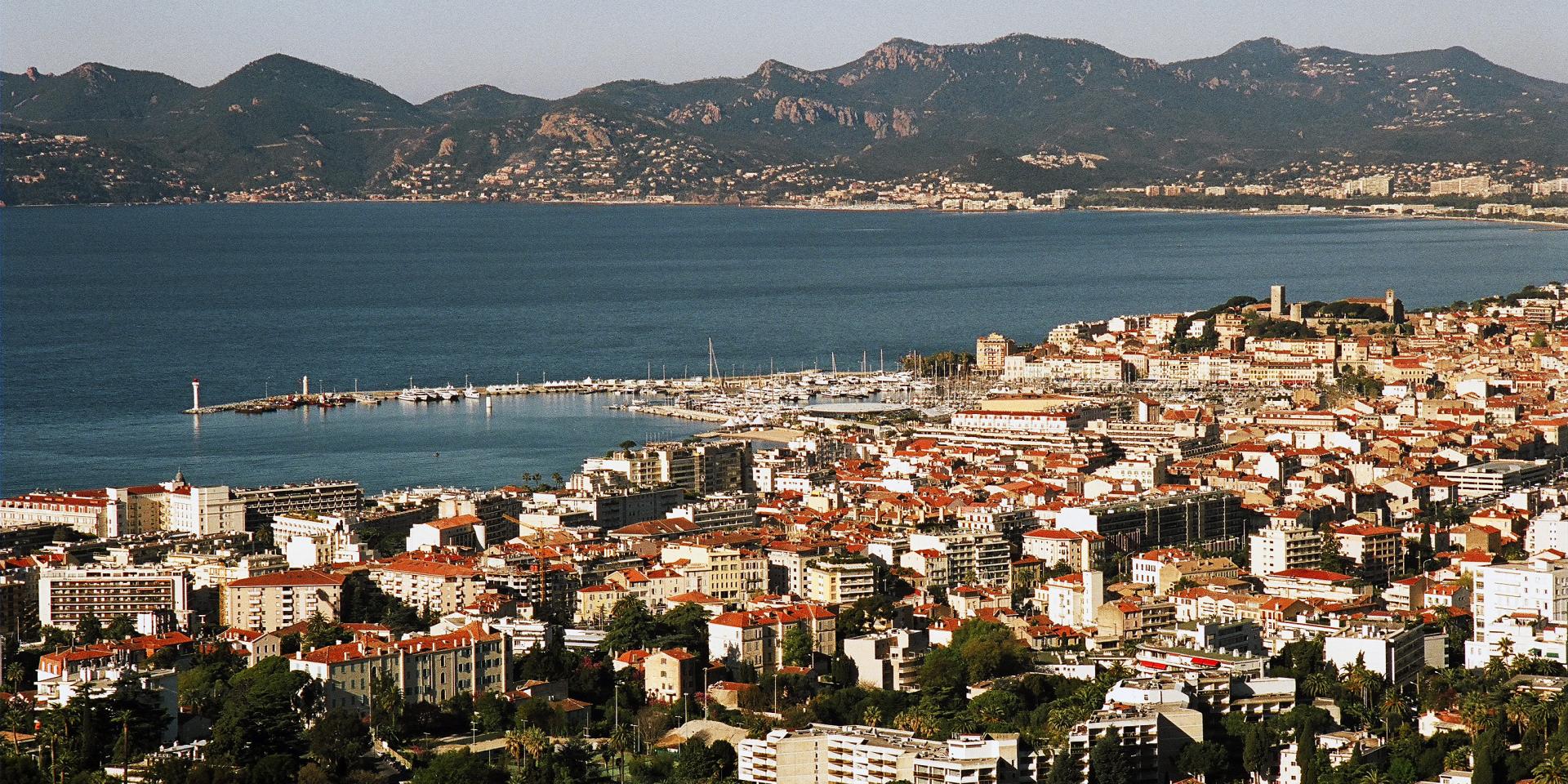 Vue Depuis Californie Cannes