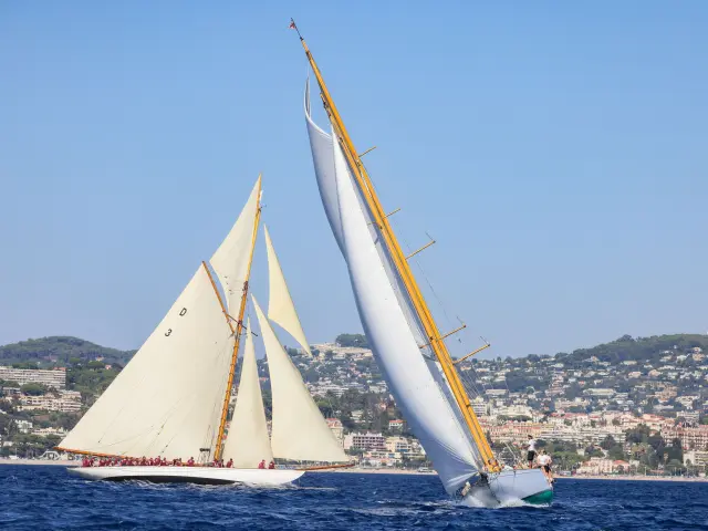 Course des Régates Royales à Cannes