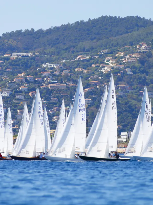 Course des Régates Royales à Cannes