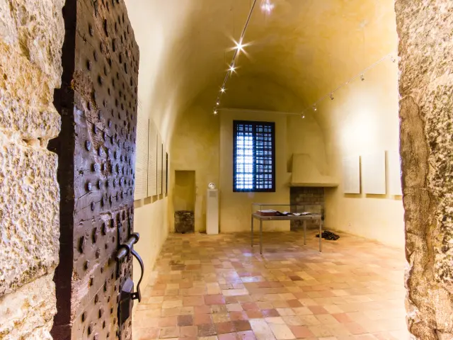 Cellule du Masque de Fer au Fort Royal sur l'Ile Sainte Marguerite à Cannes